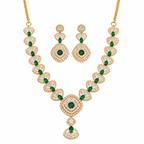 Emerald Royal Elegance Necklace Set