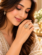 Radiance Floral Statement Ring