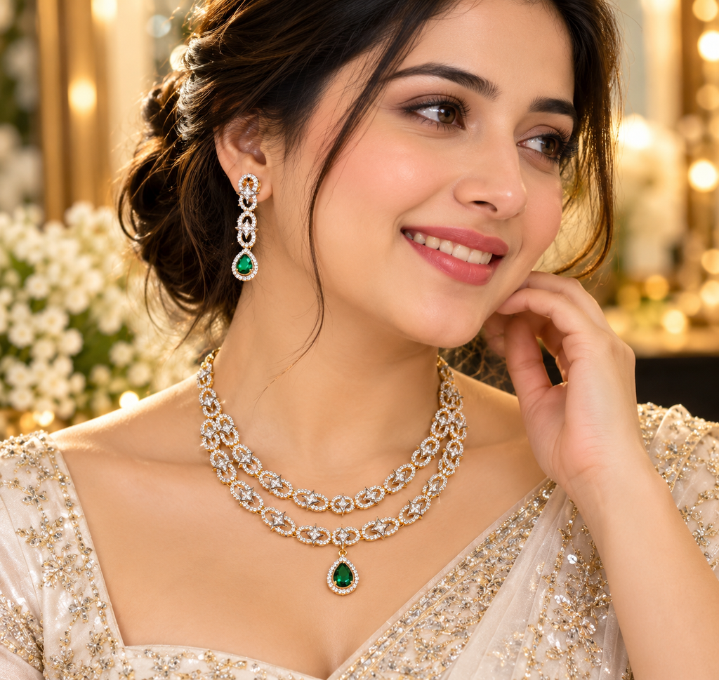 Emerald Symphony – Dual-Tone Luxury Collection