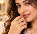Solitaire American diamond Ring
