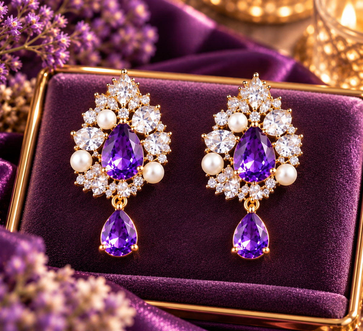 The Majestic Purple Elegance Collection