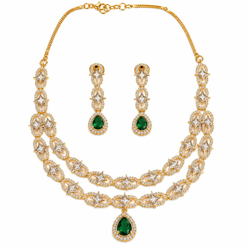Emerald Symphony – Dual-Tone Luxury Collection