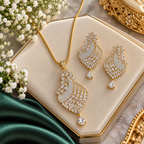 Celestial Diamond Grace Luxury Pendant Set