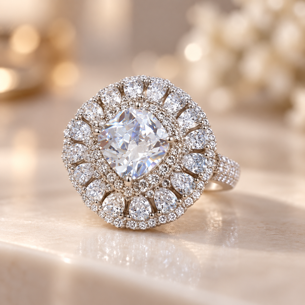 Aarvi Crystal Ring