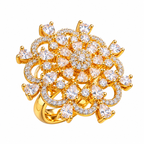 Radiance Floral Statement Ring